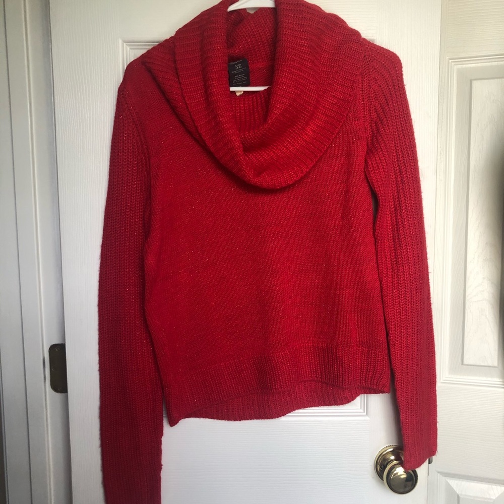 Red sweater